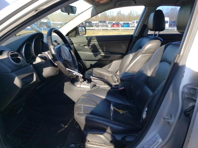 JM1BK143451219378 - 2005 MAZDA 3 HATCHBACK SILVER photo 7