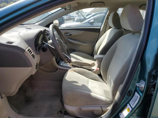 1NXBU4EE7AZ208617 - 2010 TOYOTA COROLLA BASE Yaşıl foto 7