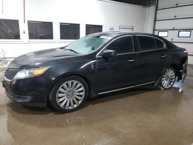 1LNHL9EKXDG603586 - 2013 LINCOLN MKS BLACK photo 1