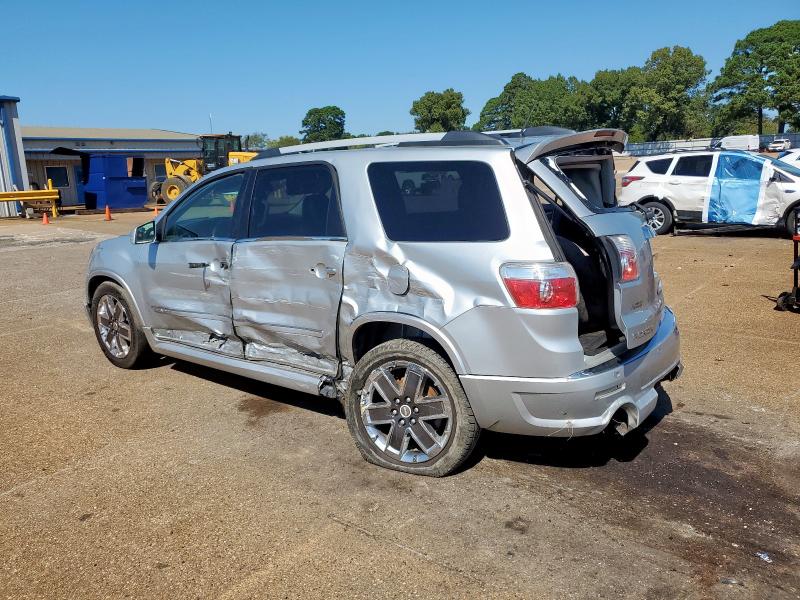 1GKKRTED1CJ184895 - 2012 GMC ACADIA DENALI SILVER photo 2