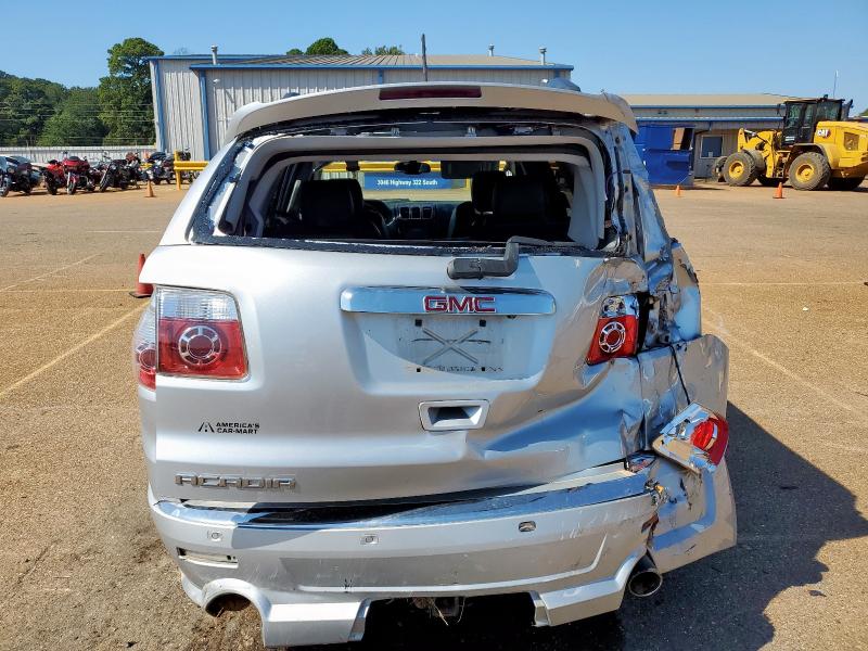 1GKKRTED1CJ184895 - 2012 GMC ACADIA DENALI SILVER photo 6