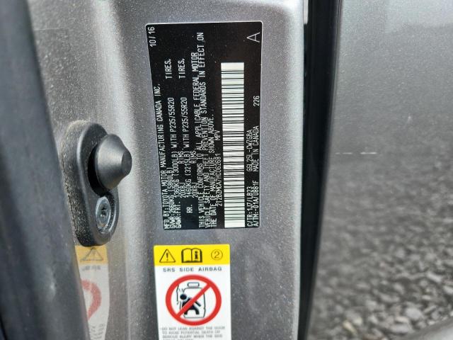 2T2BZMCA7HC062681 - 2017 LEXUS RX 350 BASE GRAY photo 20