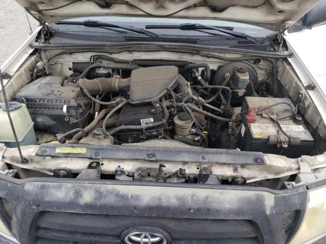 5TETX22N37Z460244 - 2007 TOYOTA TACOMA ACCESS CAB WHITE photo 11