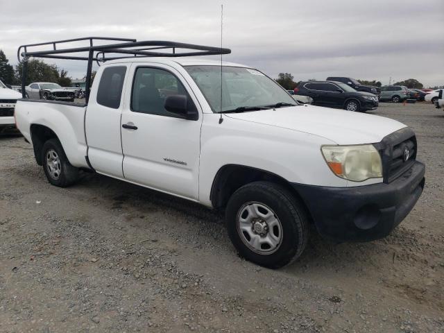 5TETX22N37Z460244 - 2007 TOYOTA TACOMA ACCESS CAB WHITE photo 4