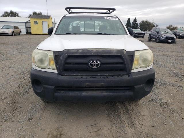 5TETX22N37Z460244 - 2007 TOYOTA TACOMA ACCESS CAB WHITE photo 5