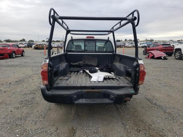 5TETX22N37Z460244 - 2007 TOYOTA TACOMA ACCESS CAB WHITE photo 6