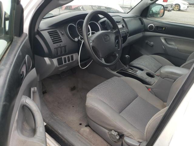 5TETX22N37Z460244 - 2007 TOYOTA TACOMA ACCESS CAB WHITE photo 8