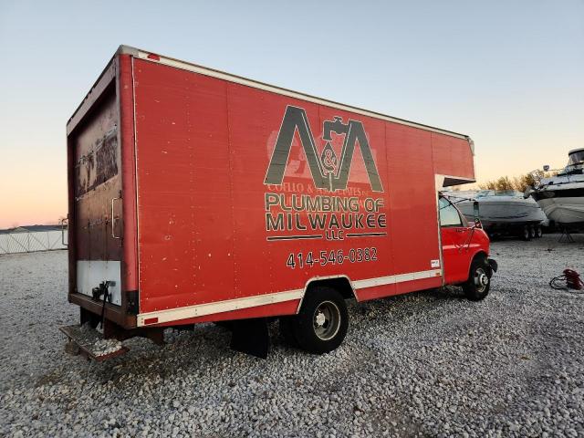 1GBJG31U741221909 - 2004 CHEVROLET EXPRESS COMMERCIAL C RED photo 3