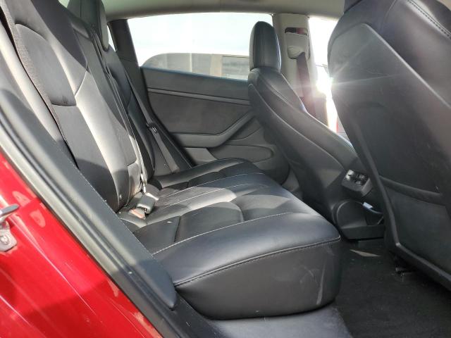 5YJ3E1EA8NF303851 - 2022 TESLA MODEL 3 红色 照片 10