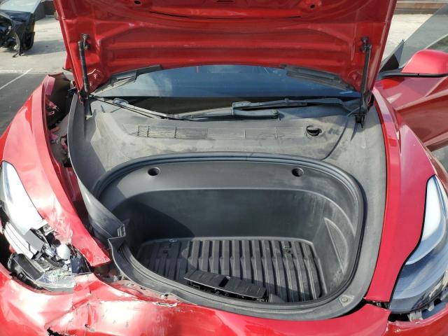 5YJ3E1EA8NF303851 - 2022 TESLA MODEL 3 红色 照片 11