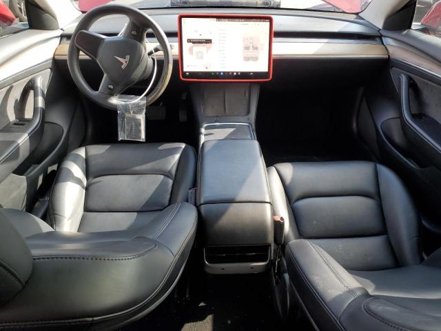 5YJ3E1EA8NF303851 - 2022 TESLA MODEL 3 红色 照片 8