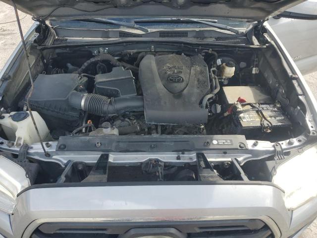 3TMCZ5AN0KM198301 - 2019 TOYOTA TACOMA DOUBLE CAB ვერცხლისფერი ფოტო 11