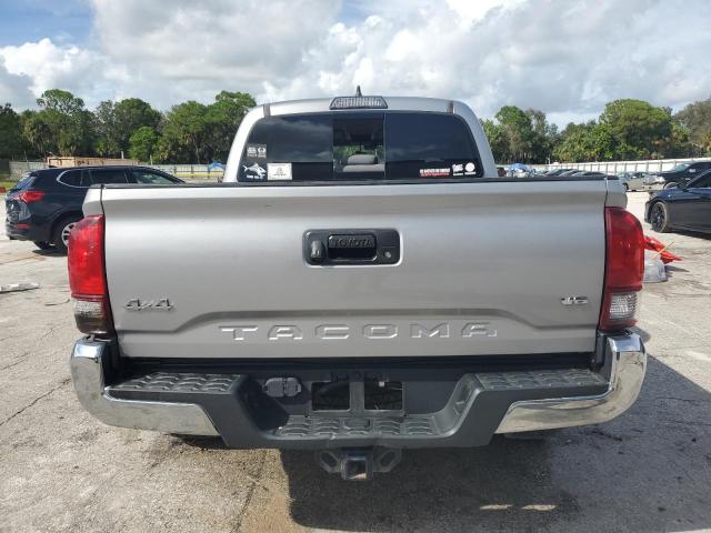 3TMCZ5AN0KM198301 - 2019 TOYOTA TACOMA DOUBLE CAB ვერცხლისფერი ფოტო 6