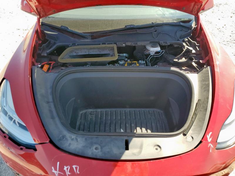 5YJYGDED5MF118330 - 2021 TESLA MODEL Y Czerwony zdjęcie 12