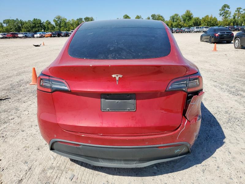 5YJYGDED5MF118330 - 2021 TESLA MODEL Y Czerwony zdjęcie 6