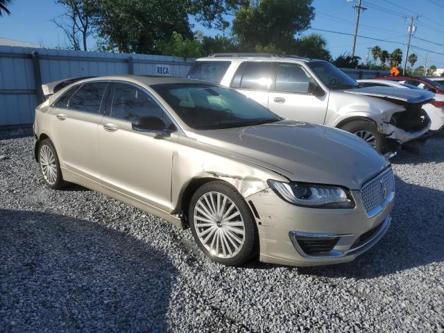 3LN6L5E99HR618687 - 2017 LINCOLN MKZ RESERVE თაფლისფერი ფოტო 4