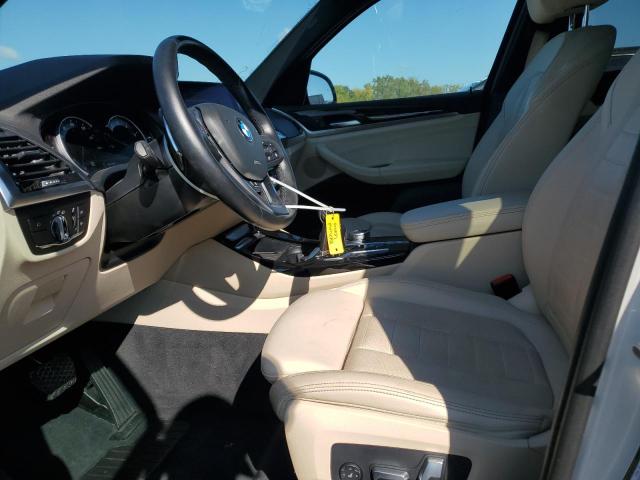 5UXTR9C52KLP86771 - 2019 BMW X3 XDRIVE30I WHITE photo 7