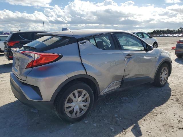 NMTKHMBX9LR110127 - 2020 TOYOTA C-HR XLE SILVER photo 3