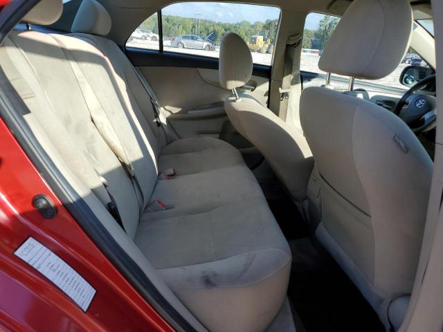 2T1BU4EE7DC978726 - 2013 TOYOTA COROLLA BASE RED photo 10