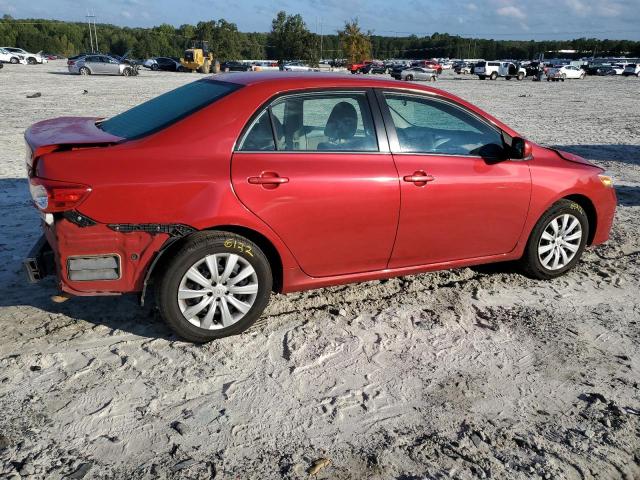 2T1BU4EE7DC978726 - 2013 TOYOTA COROLLA BASE RED photo 3