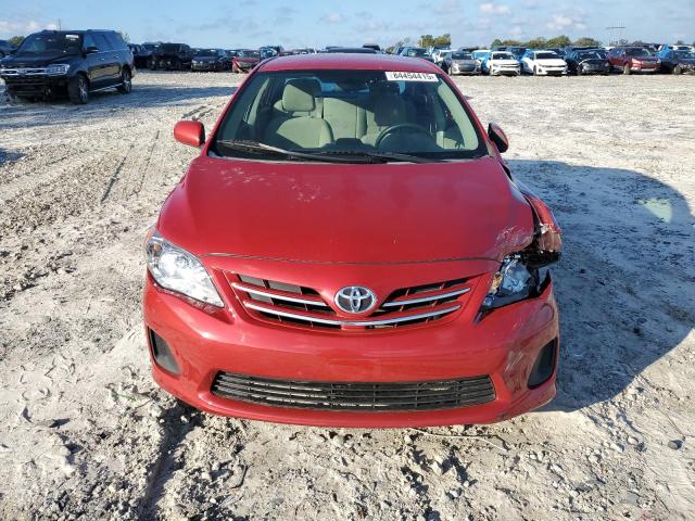 2T1BU4EE7DC978726 - 2013 TOYOTA COROLLA BASE RED photo 5