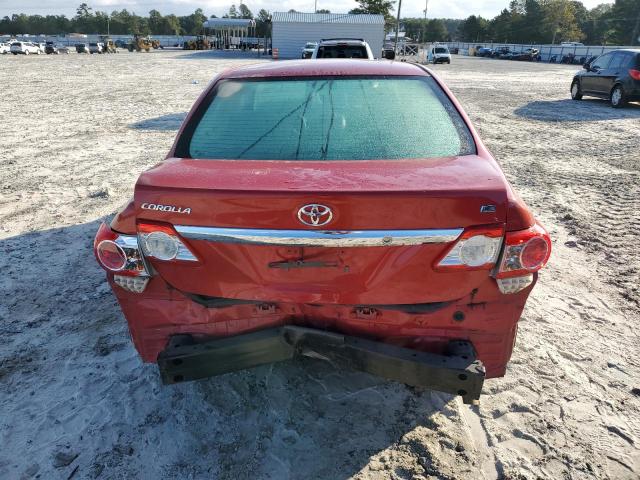 2T1BU4EE7DC978726 - 2013 TOYOTA COROLLA BASE RED photo 6