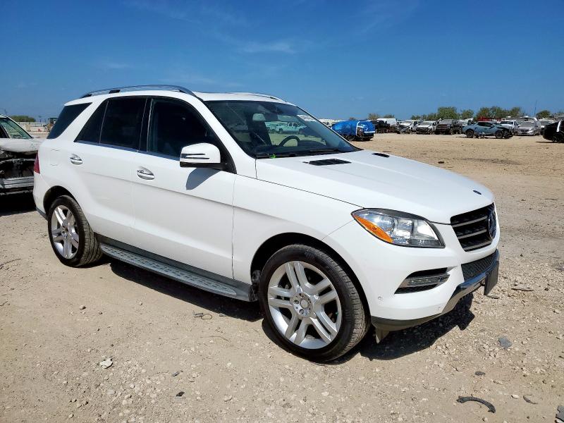 4JGDA5JBXFA618002 - 2015 MERCEDES-BENZ ML 350 WHITE photo 4