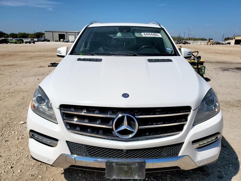 4JGDA5JBXFA618002 - 2015 MERCEDES-BENZ ML 350 WHITE photo 5