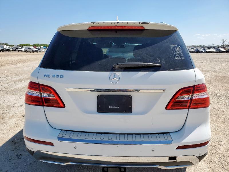 4JGDA5JBXFA618002 - 2015 MERCEDES-BENZ ML 350 WHITE photo 6