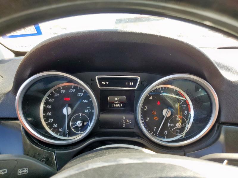 4JGDA5JBXFA618002 - 2015 MERCEDES-BENZ ML 350 WHITE photo 9