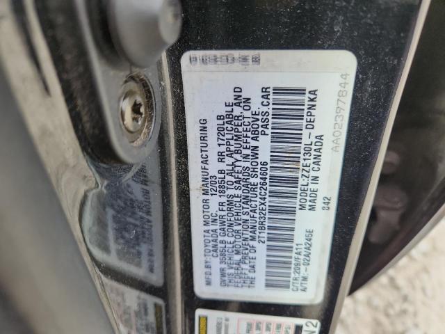 2T1BR32EX4C264606 - 2004 TOYOTA COROLLA CE 黑色 照片 12