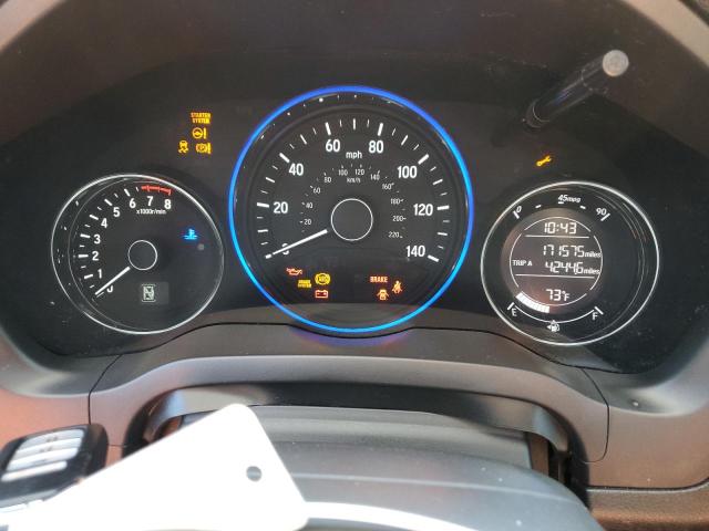 3CZRU6H76GM708657 - 2016 HONDA HR-V EXL BLACK photo 9