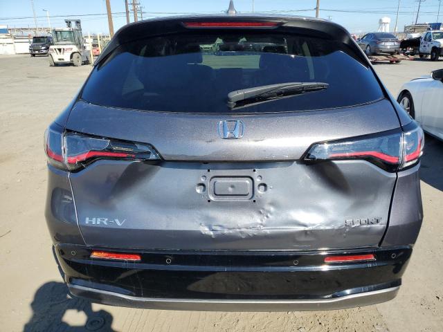 3CZRZ1H75PM728628 - 2023 HONDA HR-V EXL Серый фото 6