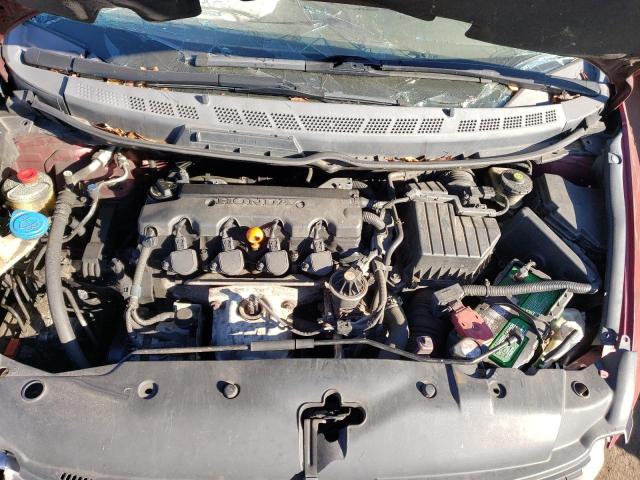 1HGFA16866L015170 - 2006 HONDA CIVIC EX BURGUNDY photo 11