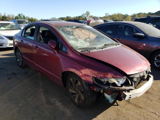 1HGFA16866L015170 - 2006 HONDA CIVIC EX BURGUNDY photo 4