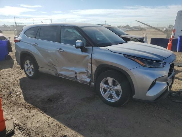 5TDKDRBH8PS000646 - 2023 TOYOTA HIGHLANDER L ვერცხლისფერი ფოტო 4