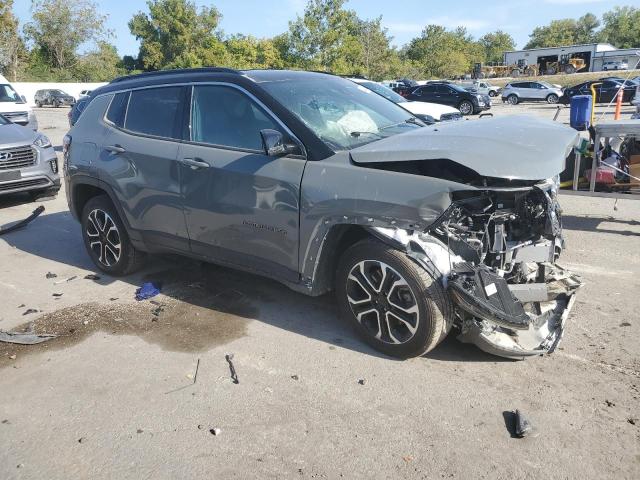 3C4NJDCN4PT566032 - 2023 JEEP COMPASS LIMITED Сұр фото 4