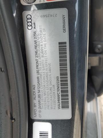 WAUHMAFC1EN022269 - 2014 AUDI A6 PRESTIGE ნაცრისფერი ფოტო 12