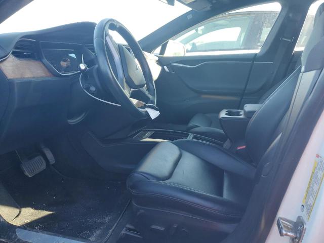 5YJSA1E23LF385257 - 2020 TESLA MODEL S WHITE photo 7