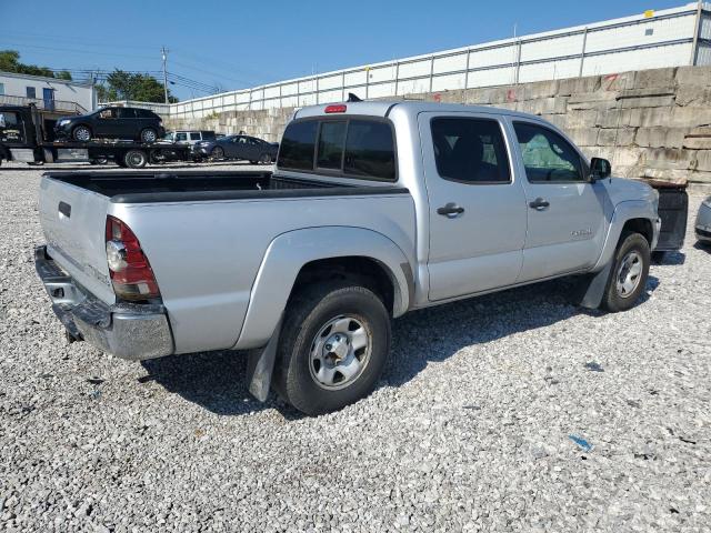 3TMLU4EN2CM100616 - 2012 TOYOTA TACOMA DOUBLE CAB ვერცხლისფერი ფოტო 3