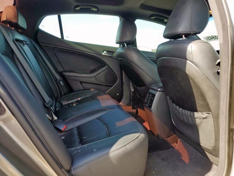 5XXGR4A66DG091701 - 2013 KIA OPTIMA SX GRAY photo 10