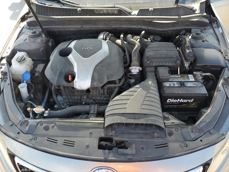 5XXGR4A66DG091701 - 2013 KIA OPTIMA SX GRAY photo 11