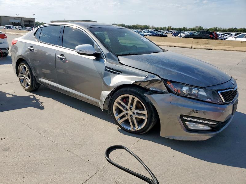 5XXGR4A66DG091701 - 2013 KIA OPTIMA SX GRAY photo 4