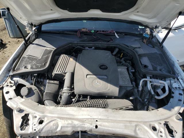 WDDWF4KB6JR406401 - 2018 MERCEDES-BENZ C 300 4MATIC WHITE photo 11
