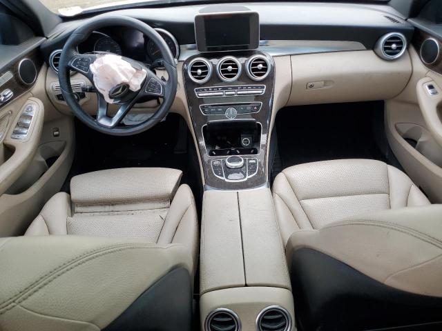 WDDWF4KB6JR406401 - 2018 MERCEDES-BENZ C 300 4MATIC WHITE photo 8