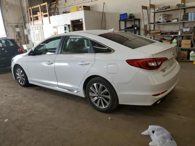 5NPE34AF8GH288385 - 2016 HYUNDAI SONATA SPORT WHITE photo 2