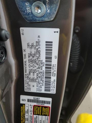 5TFUM5F13CX036814 - 2012 TOYOTA TUNDRA DOUBLE CAB SR5 BROWN photo 12