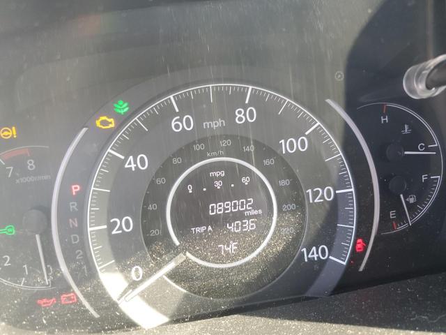 3CZRM3H54DG703450 - 2013 HONDA CR-V EX SILVER photo 9