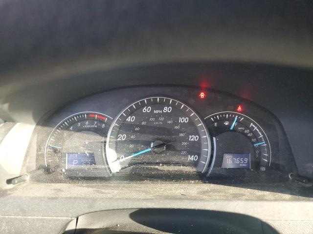 4T1BF1FK1CU006582 - 2012 TOYOTA CAMRY BASE ვერცხლისფერი ფოტო 9