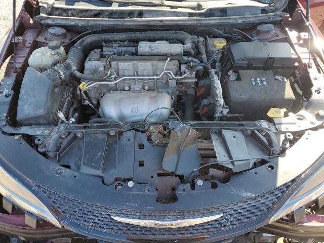 1C3CCCFB6GN183162 - 2016 CHRYSLER 200 LX BURGUNDY photo 11